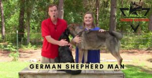 German Shepherd Man